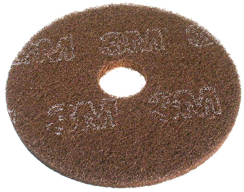 Golvvårdsrondell 3M Brun 18 Inch