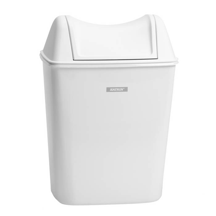 Damhygienpapperskorg Katrin Väggfäste ABS-plast Vit 8L