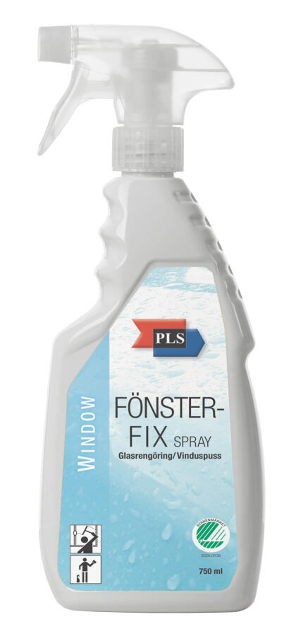 Glasrengöring PLS Fönsterfix Oparfymerad 750ml