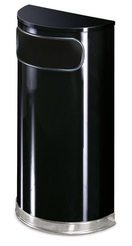 Papperskorg Rubbermaid Designer Line Svart 34L