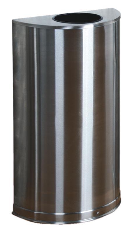 Papperskorg Rubbermaid Designer Line Rostfri 45L