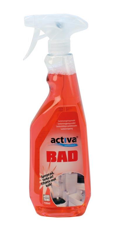 Rengöringspray Activa Bad 750ml