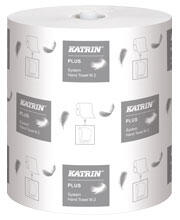 Handtorkrulle Katrin Plus System M2 Vit 6rl