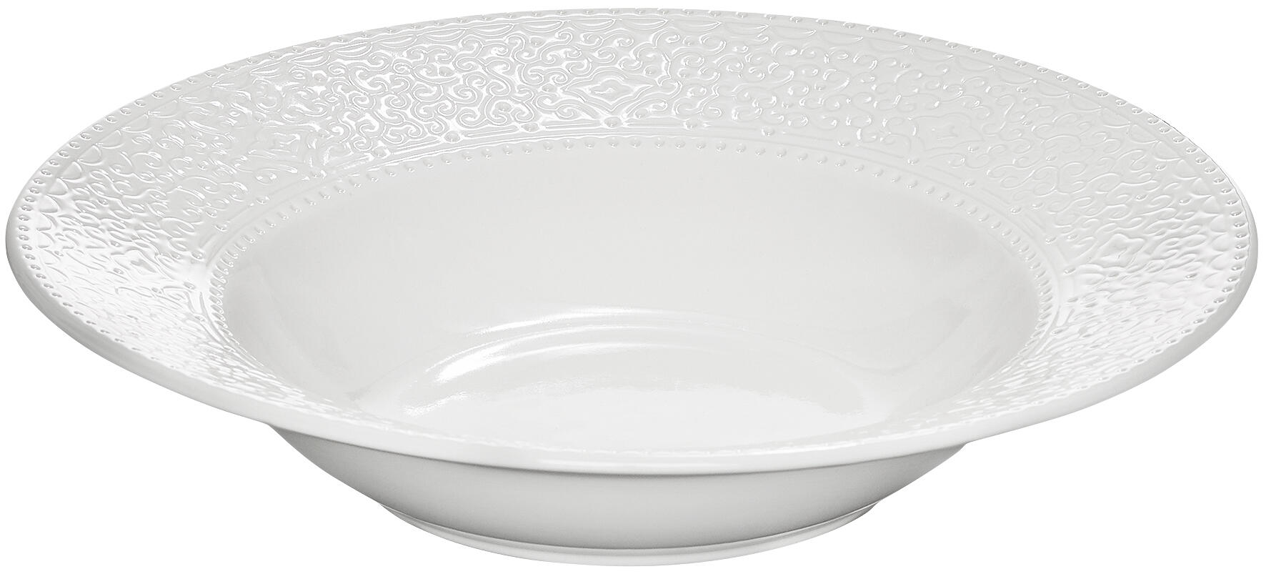 Servis set Djup Tallrik Cult Design Orient Vit Servis set Djup Tallrik Cult Design Orient Vit