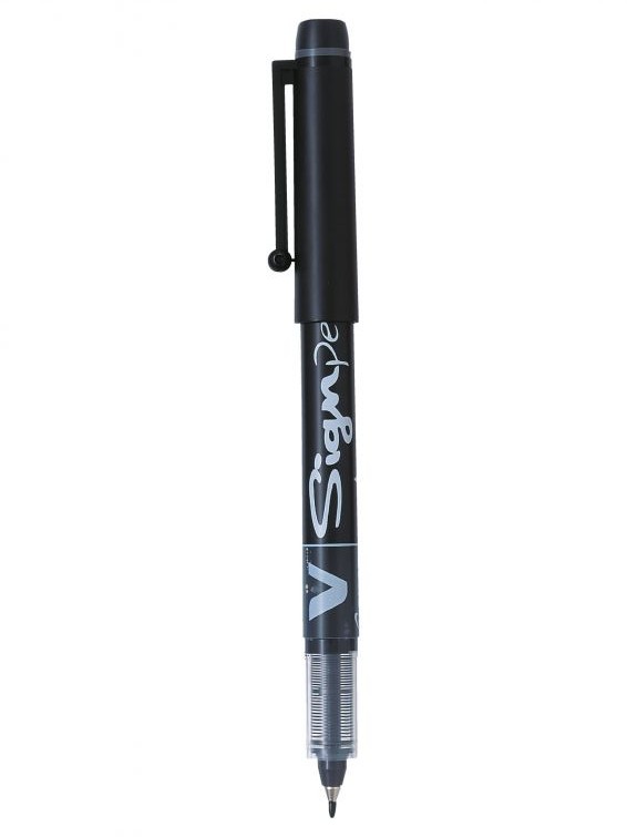 Finelinerpenna Pilot V-Sign Svart 2.0mm