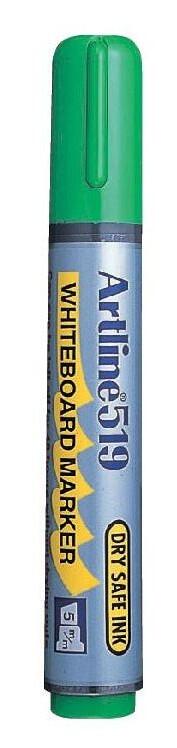 Whiteboardpenna Artline 519 Snedskuren Grön 5mm