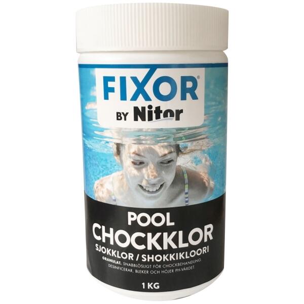 Chockklor Fixor by Nitor för Pool 1kg