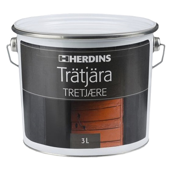 Trätjära Herdins Brunsvart 3L