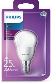 LED Klot Lampa Philips Frostad 25W E14