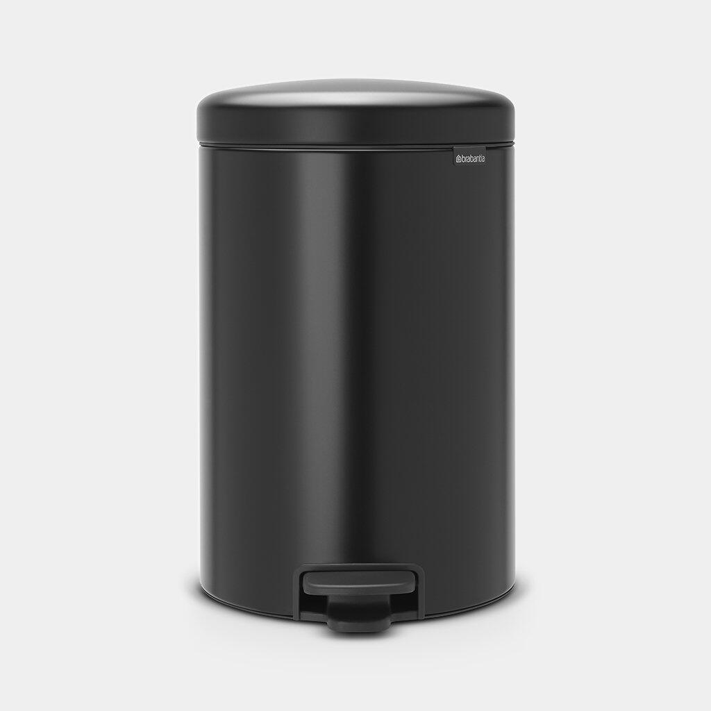 Pedalhink Brabantia NewIcon Bin Matt Svart extra bild 4 Pedalhink Brabantia NewIcon Bin Matt Svart extra bild 4