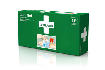 Kylkompress Cederroth Burn Gel Dressing 10x10cm 2st