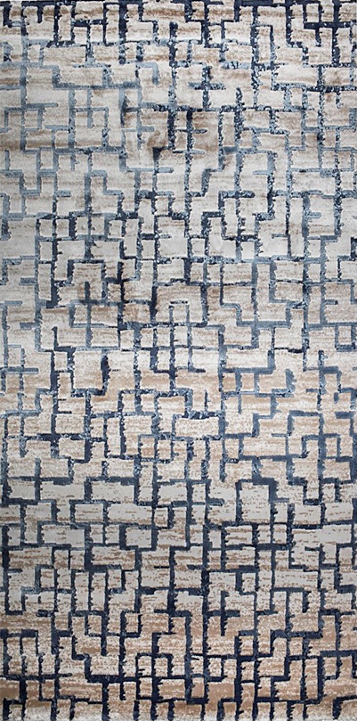 Matta Pierre Cardin D1600 Blå/Beige 80x150cm