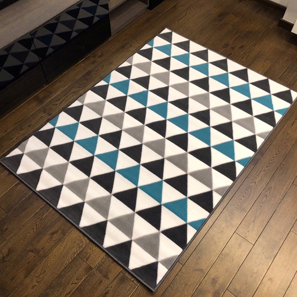 Matta Royal Fushe M1023 Blå/Svart 200x290cm