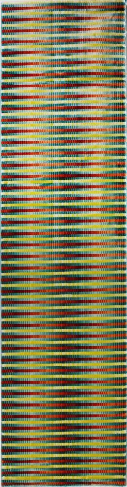 Matta Pierre Cardin D1513 Röd/Blå 80x300cm
