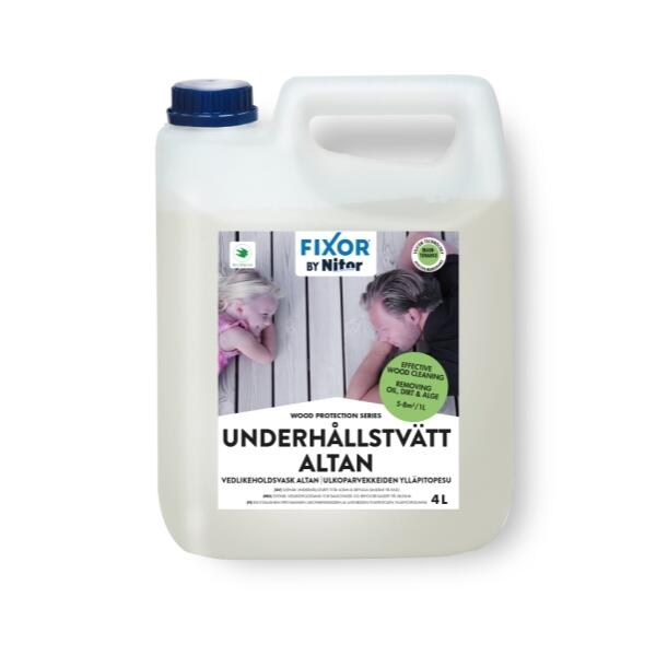 Underhållstvätt Altan Fixor by Nitor 4L