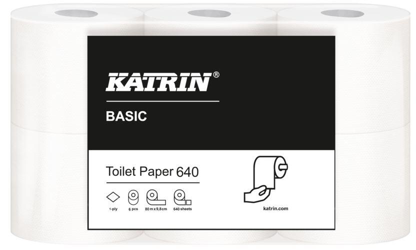 Toalettpapper Katrin Basic 640 - 42rl