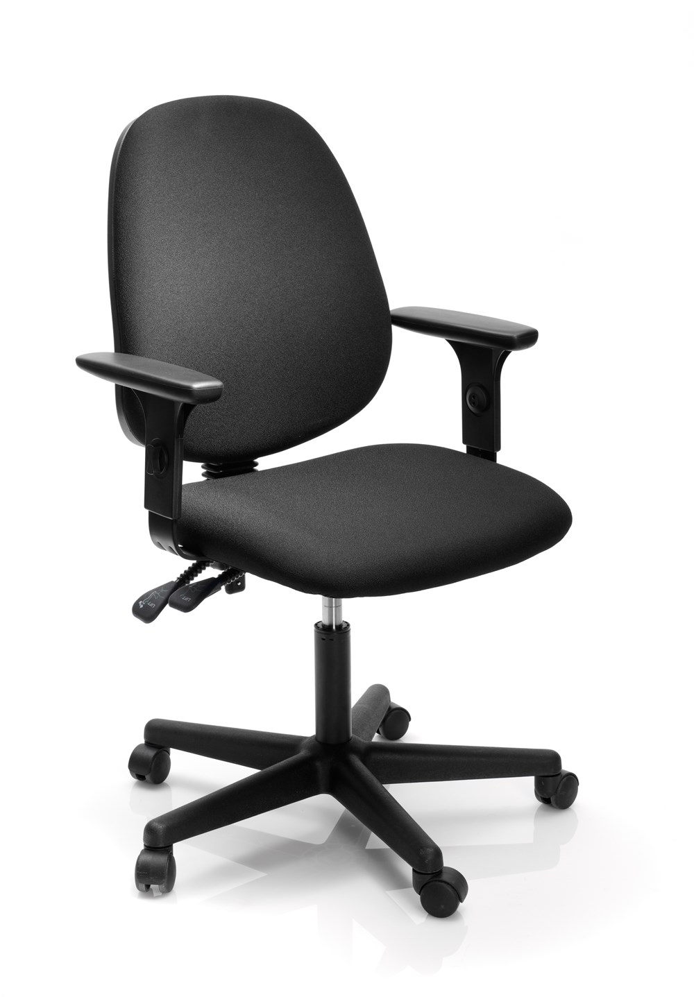 Kontorsstol Lanab Officeline Jenna Ergonomisk Synkron High med Armstöd