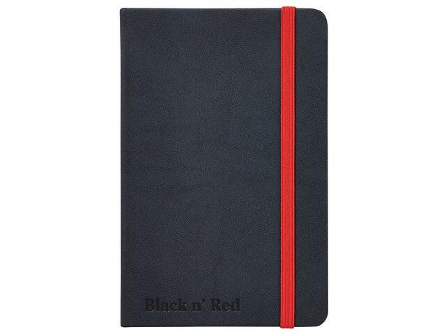 Anteckningsbok Oxford Black n´Red Hard Linjerat A5