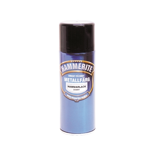 Metallfärg Hammerite Spray Svart 400ml