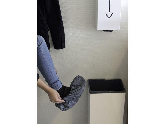 Dispenser Polynova för Skoskydd Vit 60x12x16cm extra bild 2