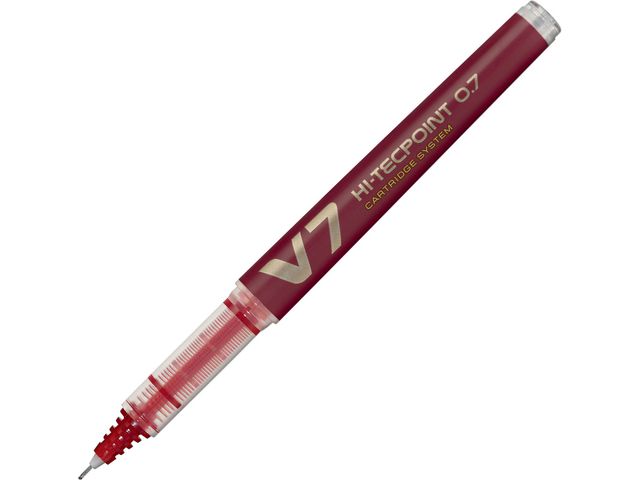 Bläckkulpenna Pilot Begreen Hi-Tecpoint V7 Röd 0.7mm