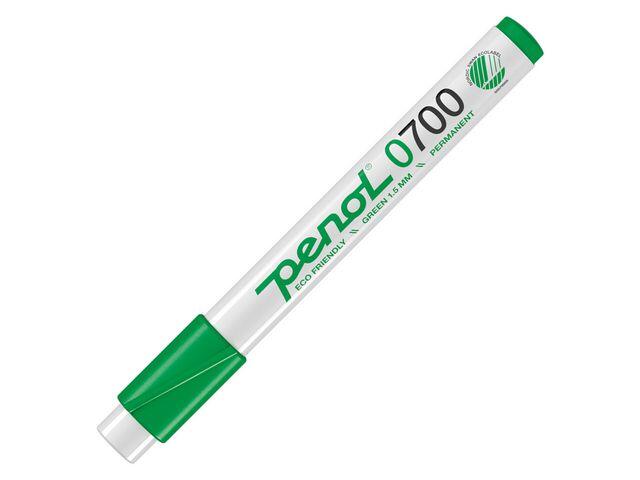 Märkpenna Penol 0-700 Permanent Grön 1.5mm