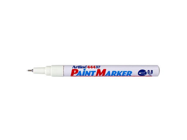 Märkpenna Artline Rund 444xf Paint Rund Vit