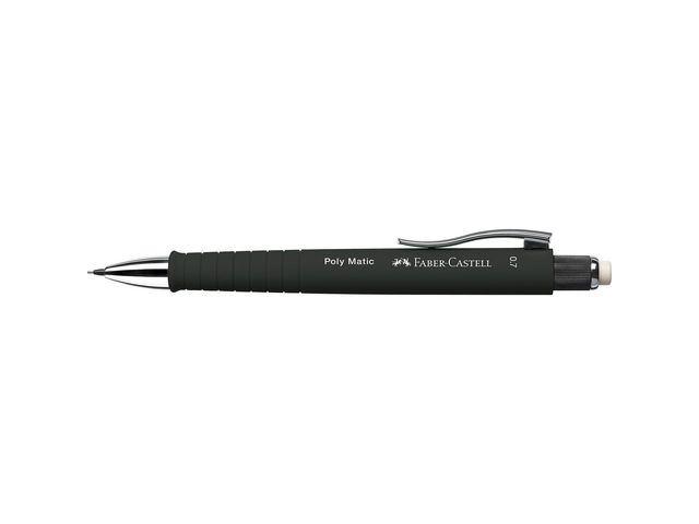 Stiftpenna Faber Castell Poly Matic Svart 0.7mm