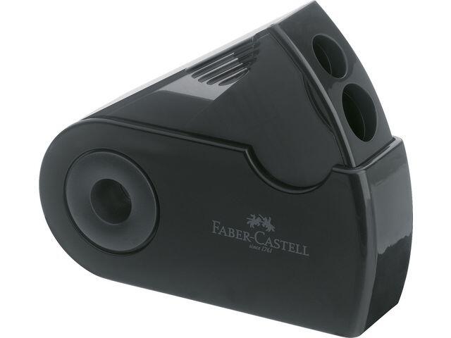 Pennvässare Faber Castell Sleeve Dubbel Svart Pennvässare Faber Castell Sleeve Dubbel Svart