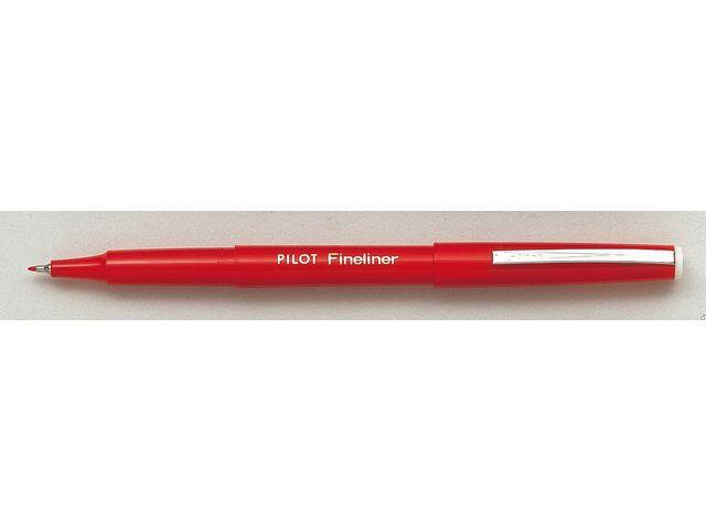 Finelinerpenna Pilot Röd 0.4mm
