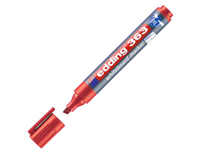 Whiteboardpenna Edding 363 Röd