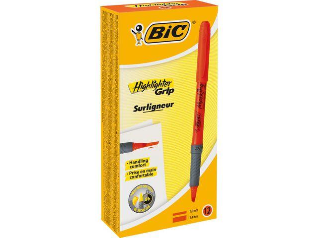 Överstrykningspenna Bic Grip Orange