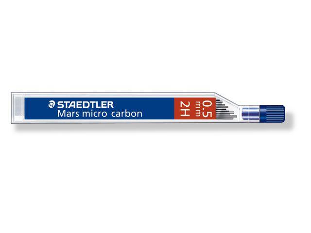 Reservstift Staedtler Mars 2H 0.5mm 12st