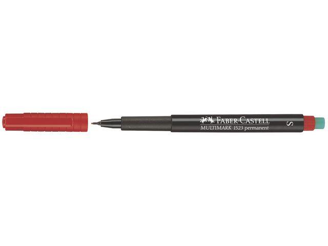 Märkpenna Faber Castell VF Superfine Röd 0.4mm