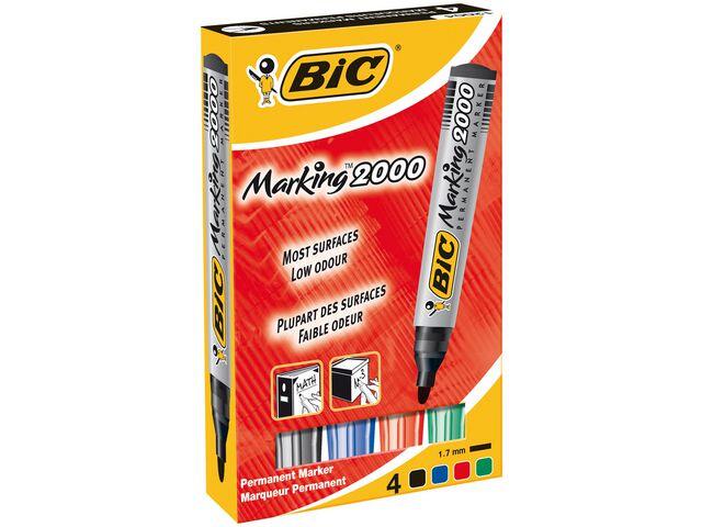 Märkpenna Bic Eco 2000 4-Färger