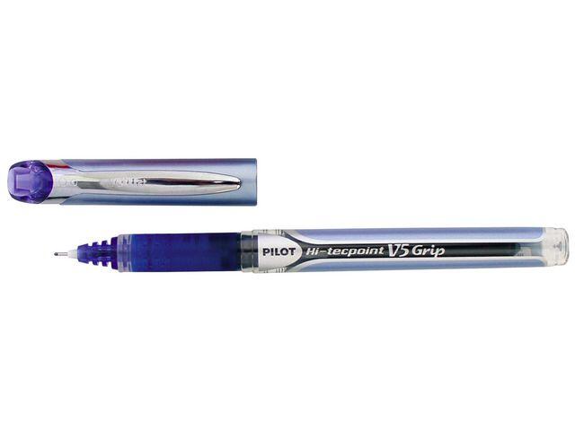 Bläckkulpenna Pilot Hi-Tecpoint V5 Grip Blå 0.5mm