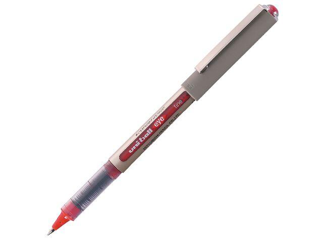 Bläckkulpenna Uni-Ball Ub-150 Eye Micro Röd 0.5mm