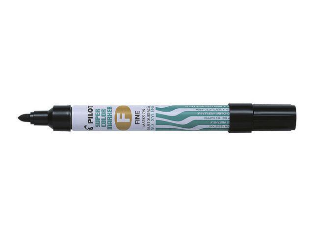 Märkpenna Pilot Super Color Fine Svart 1.0mm