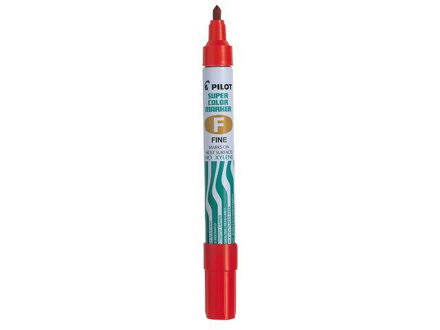 Märkpenna Pilot Super Color Fine Röd 1.0mm