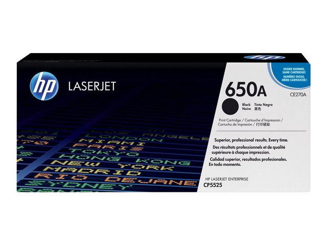 Toner HP CE270A 650A Svart