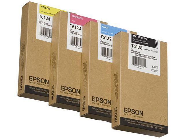 Bläckpatroner Epson C13T612200 Cyan