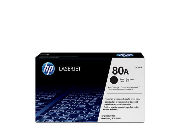 Toner HP CF280A 80A Svart