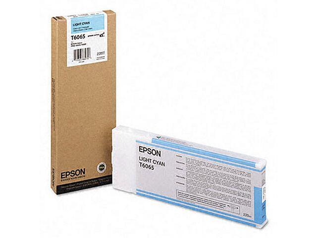 Bläckpatroner Epson C13T606500 Ljuscyan