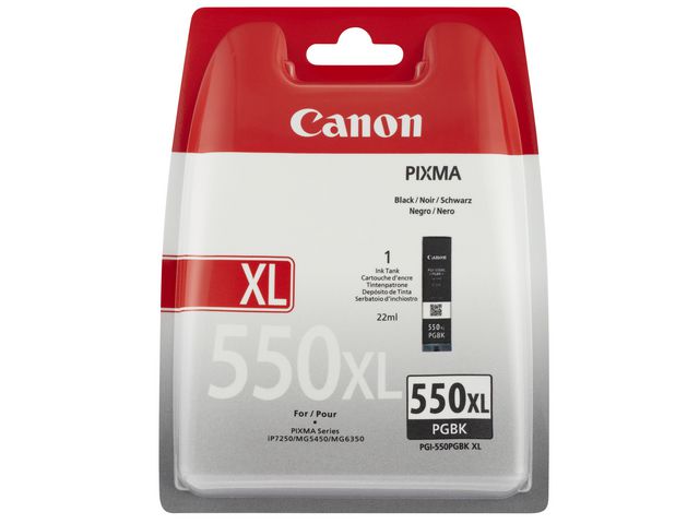 Bläckpatroner Canon PGI-550XL Pigment Svart