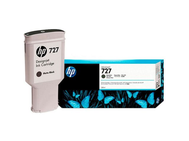 Bläckpatroner HP C1Q12A 727 Mattsvart
