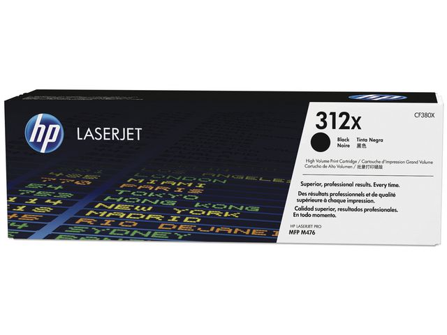 Toner HP CF380X 312X Svart