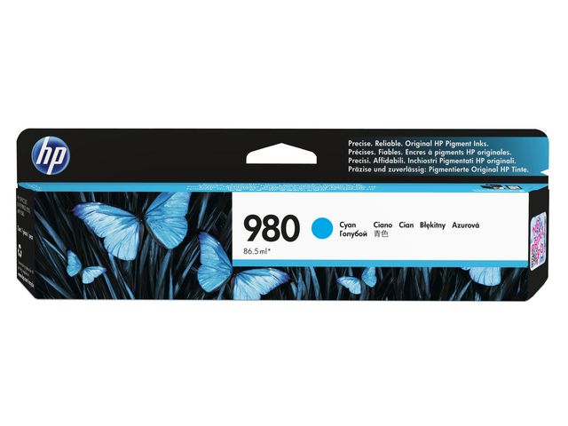 Bläckpatroner HP D8J07A 980 Cyan