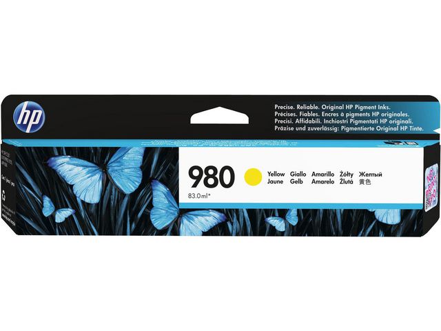 Bläckpatroner HP D8J09A 980 Gul