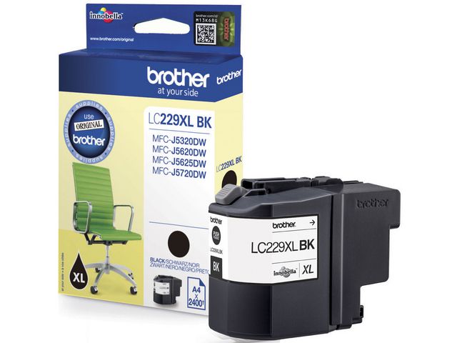 Bläckpatroner Brother LC229XLBK Svart