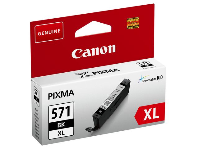 Bläckpatroner Canon CLI-571XL Svart